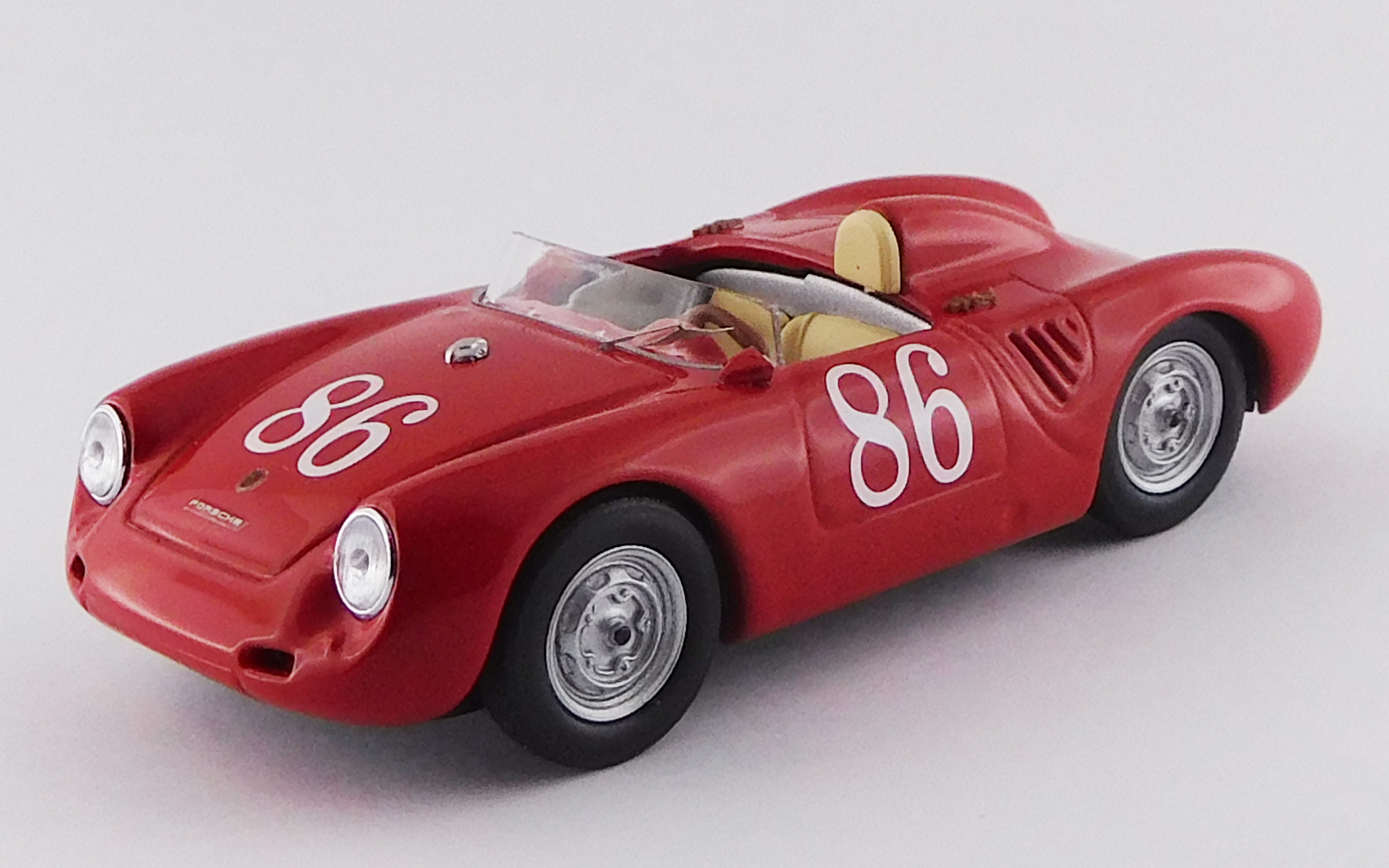 BEST MODEL 1/43 ポルシェ 550 RS　知事杯 1958 #86 F.Campell