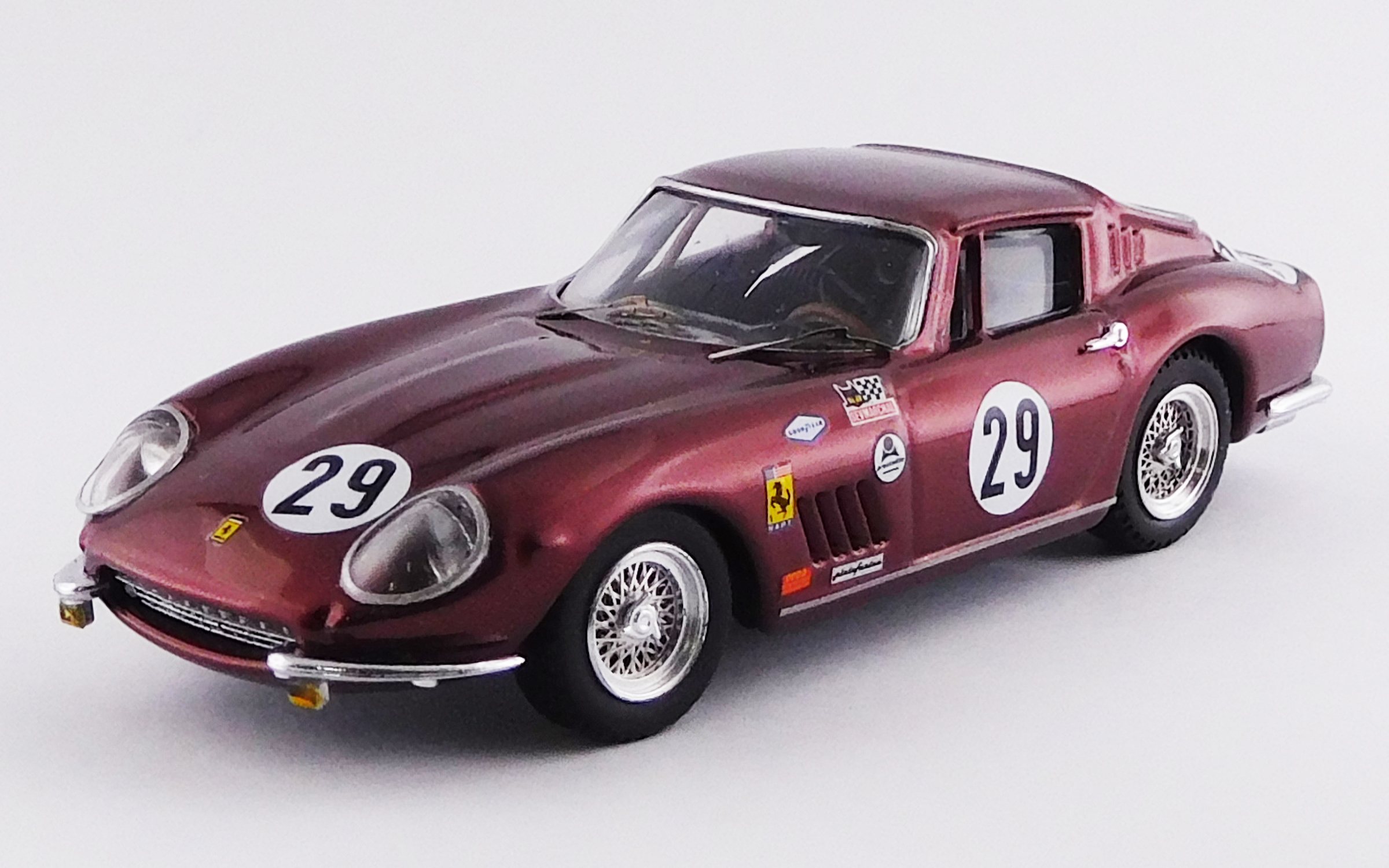 BEST MODEL (ベストモデル) 1/43 フェラーリ 275 GTB/4 デイトナ24時間 1967 #29 Gutierrez/Rebaque