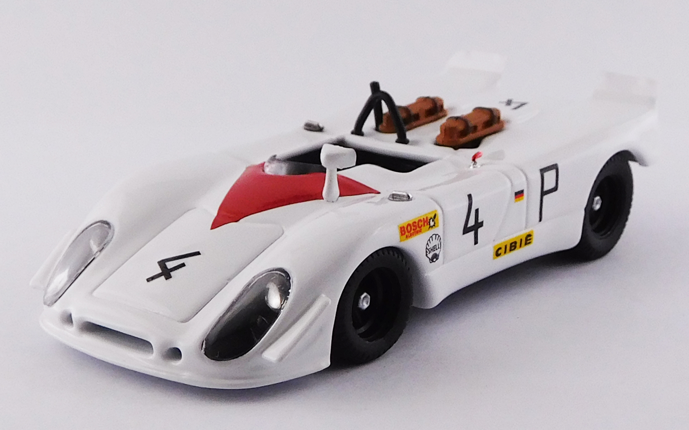BEST MODEL 1/43 ポルシェ 908/02 FLUNDER ニュルブルクリンク1000km #4 Stommelen/Herrmann