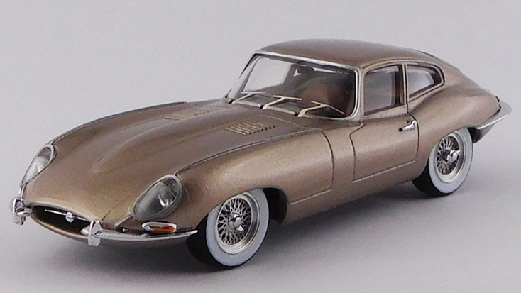 Best Model 1 43 ジャガー E タイプ クーペ ニューヨークモーターショー 1961 オパール調ブロンズ サンリッチジャパン