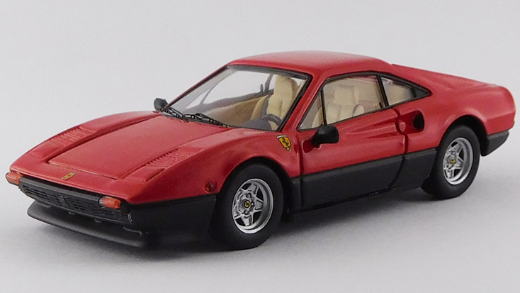 1/43 フェラーリ 308 GTB 1977 レッド/ブラック