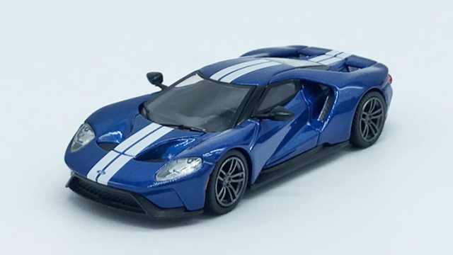 1/64 フォード GT リキッドブルー