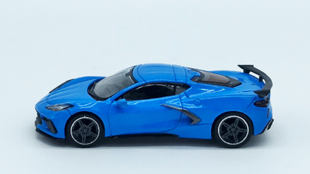 1/64 シボレー コルベット スティングレイ 2020 ラピッドブルー