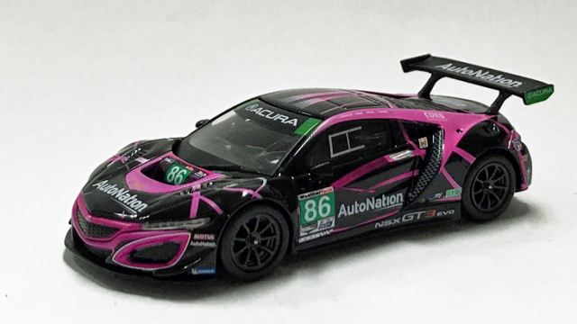 MINI GT 1/64 Acura NSX GT3 EVO IMSA ワトキンスグレン 2019 #86 クラス優勝車(左ハンドル)