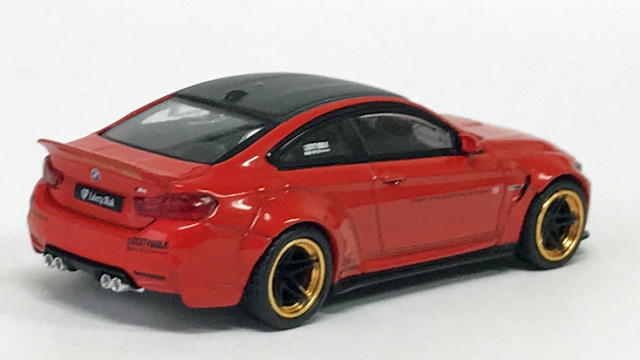 MGT00154-L 1/64 LB☆WORKS BMW M4 レッド(左ハンドル)