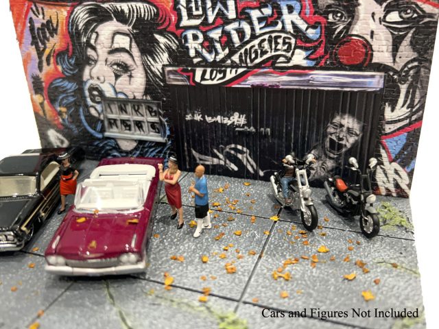 American Diorama 1/64 ジオラマ ストリートアート LA