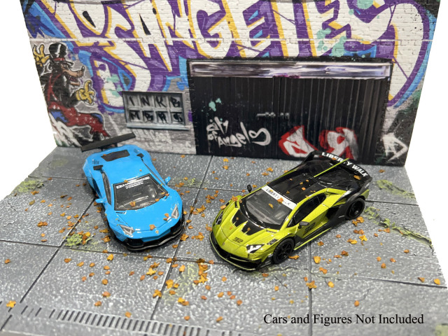 American Diorama 1/64 ジオラマ ストリートアート LA