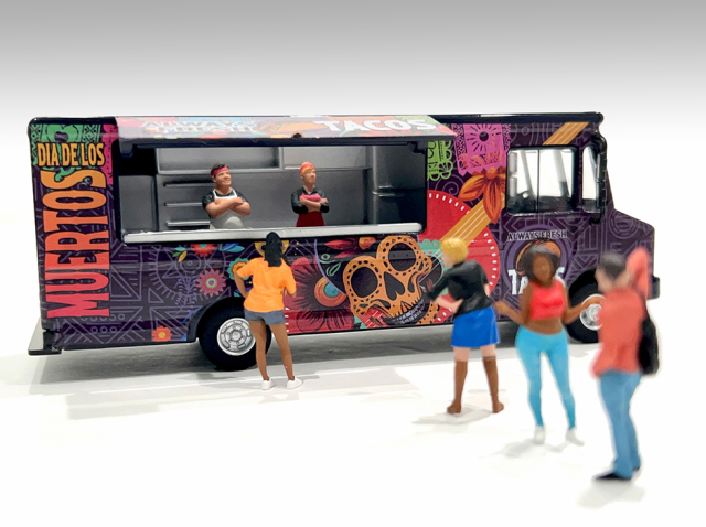 American Diorama 1/64 フードトラック DOTD - サンリッチジャパン