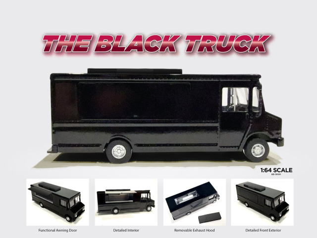 American Diorama 1/64 フードトラック The Black Truck