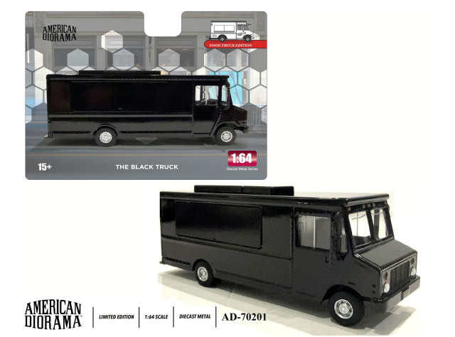 American Diorama 1/64 フードトラック The Black Truck - サンリッチ
