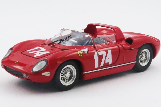ART MODEL 1/43 フェラーリ 250 P タルガフローリオ 1963 #174 Surtees / Parkes s/n 0810