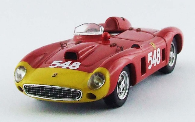 ART MODEL 1/43 フェラーリ 290 MM ミッレミリア 1956  E. Castellotti #548 優勝車 シャーシ#0616