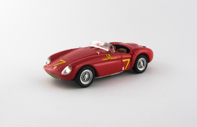 ART MODEL 1/43 フェラーリ 500 モンディアル サンタバーバラ 1955 #7 B. Kelsey シャシーNo.0448 レジン製