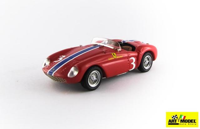 ART MODEL 1/43 フェラーリ 500 モンディアル パームスプリングス1955 #3  B. Kessier シャシーNo.0448 レジン製