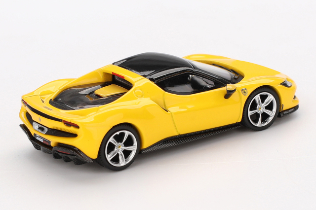 BBR 1/64 フェラーリ 296 GTB Giallo Modena（イエロー） - サンリッチ