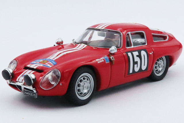 BEST MODEL 1/43 アルファロメオ ジュリエッタ TZ ツール・ド