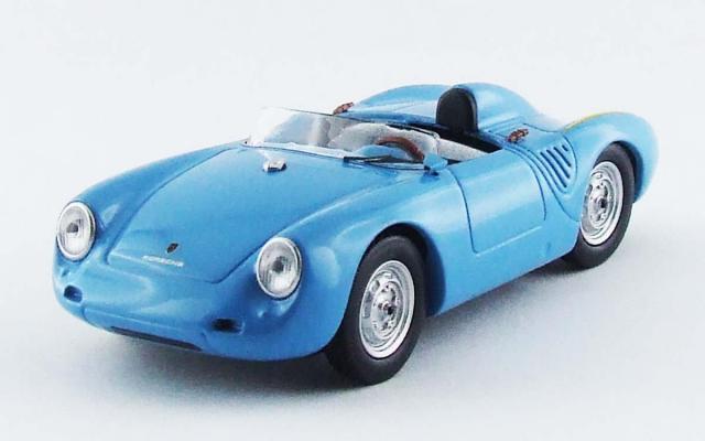 ミニカー　1/43 ポルシェ 550A RS プレス バージョン 1957 [TM43-61D] BEST MODEL 1/43 ポルシェ 550 RS 1957 ライトブルー