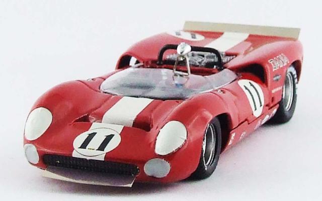 BEST MODEL 1/43 ローラ T70 スパイダー ブリッジハンプトン 1967 L. Motscheker #11