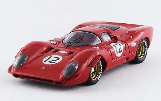 BEST MODEL 1/43 フェラーリ 312P クーペ ブリッジハンプトン 1969 P. Rodriguez #12