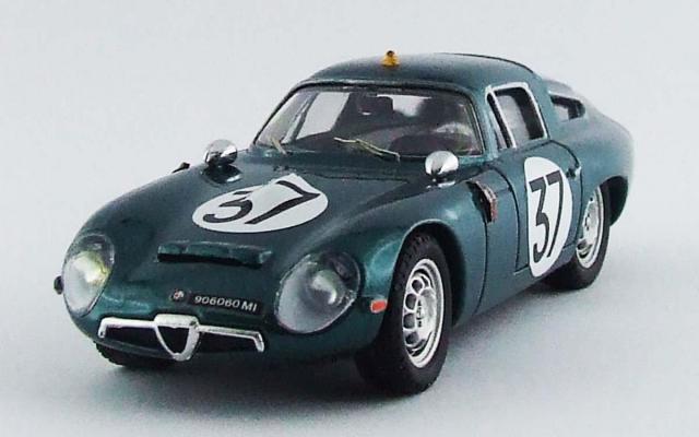 BEST MODEL 1/43 アルファロメオ TZ1 ル・マン テストデー 1964 
