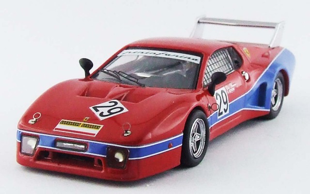BEST MODEL 1/43 フェラーリ 512 BB LM ムジェロ 1981 Del Buono/Govoni #29