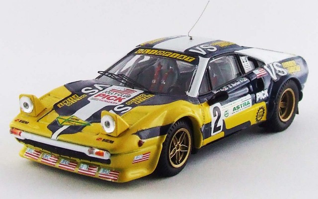 BEST MODEL 1/43 フェラーリ 308 GTB  Gr.4 Valli Piacentine 1980 Nico/Barban #2