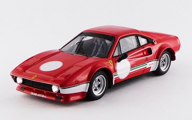 BEST MODEL 1/43 フェラーリ 308 GTB4 LM フィオラノ テスト 1976 Niki Lauda
