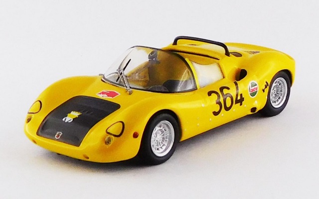 BEST MODEL 1/43 アバルト 1000SP ロヴェレート/アジアーゴ 1971 #364 M.Baldo