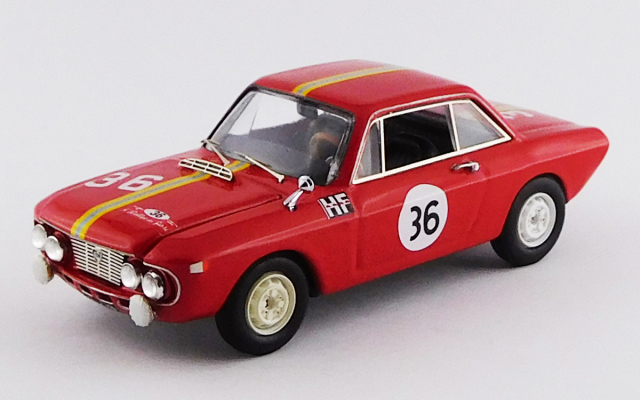 BEST MODEL 1/43 ランチア フルビア クーペ 1300 HF サンレモ ラリー 1966 #36 Cella/Lombardini 優勝車