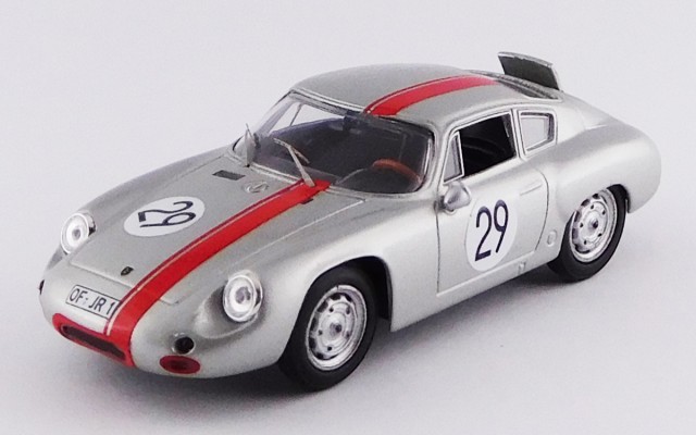 BEST MODEL 1/43 ポルシェ 356 アバルト ニュルブルクリンク 1000km 1963 #29 Rank/Wutherich