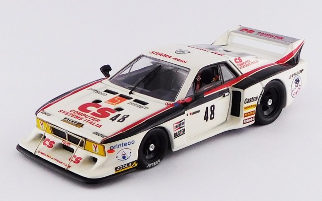BEST MODEL 1/43 ランチア ベータ モンテカルロ シルバーストーン　6時間レース #48 Castellano/Crawford