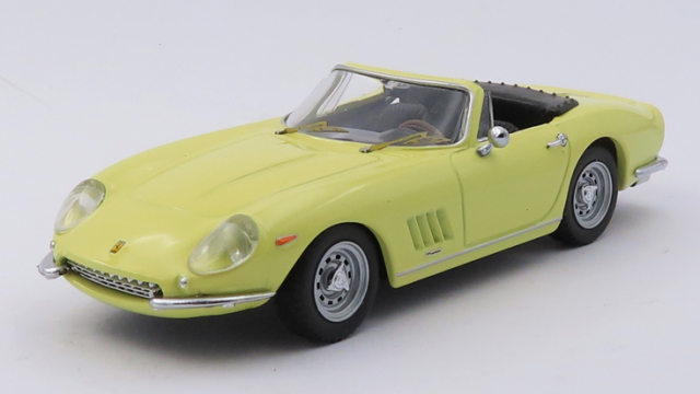 BEST MODEL 1/43 フェラーリ 275 GTB/4 NARTスパイダー 1967 ソラーレ イエロー