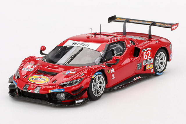  1/43 フェラーリ 296 GT3 IMSA デイトナ24時間 2023 #62 Risi Competizione