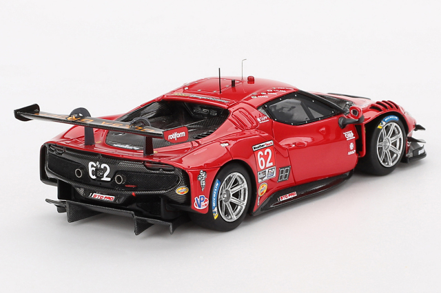 自動車 FEELING43 Ferrari Daytona 1/43 フェラーリ 296 GT3 IMSA デイトナ24時間 2023 #62 Risi