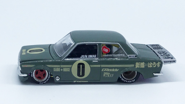 限定1点　MINIGT　街道ハウス　1/64 　ダットサン510 　4個セット KAIDO HOUSE x TSM ミニGT 1/64 ダットサン KAIDO 510 プロ