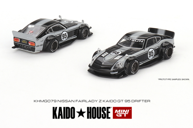 MINI GT 1/64 Nissan フェアレディ Z Kaido GT 95 ドリフター V1(右ハンドル)