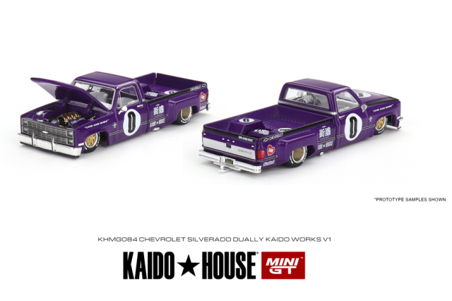 MINI GT 1/64 シボレー シルバラード デューリー KAIDO V1(左ハンドル)