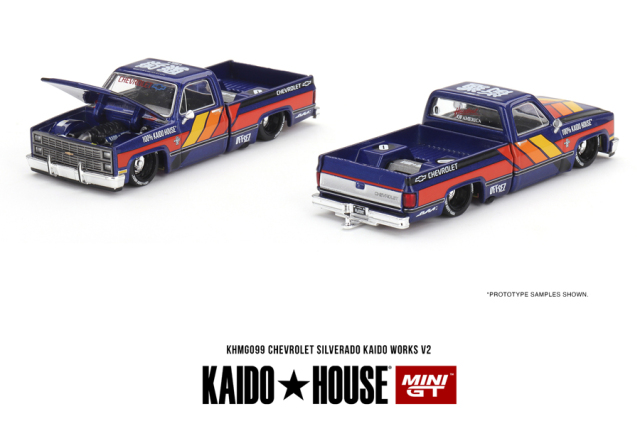 MINI GT 1/64 シボレー シルバラード KAIDO V2(左ハンドル)