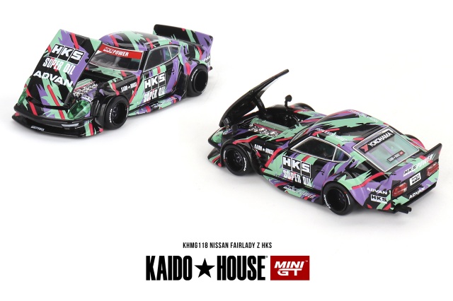 MINI GT 1/64 Nissan フェアレディ Z HKS(右ハンドル)