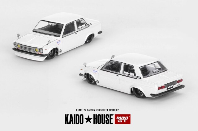 MINI GT 1/64 ダットサン ストリート KAIDO 510 NISMO V2(左ハンドル)