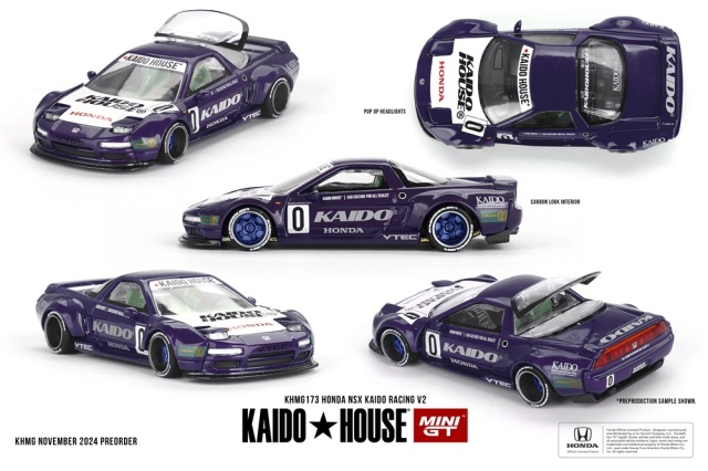 MINI GT 1/64 ホンダ NSX Kaido Racing V2(左ハンドル)