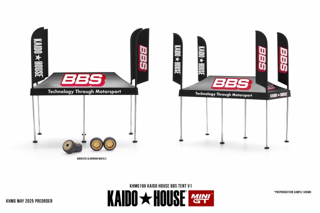 MINI GT 1/64 KAIDO HOUSE BBS テント V1