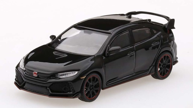 MINI GT 1/64 Honda シビック Type R クリスタルブラック (左ハンドル）