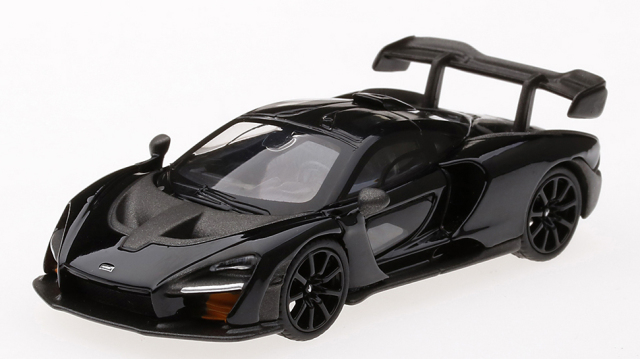 MINI GT 1/64 マクラーレン セナ オニキスブラック (左ハンドル）