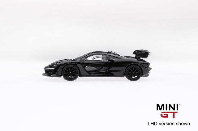 MINI GT 1/64 マクラーレン セナ オニキスブラック (右ハンドル