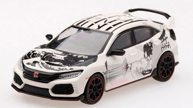 MINI GT 1/64 Honda シビック Type R アートカー マンガ パリオートショー 2018