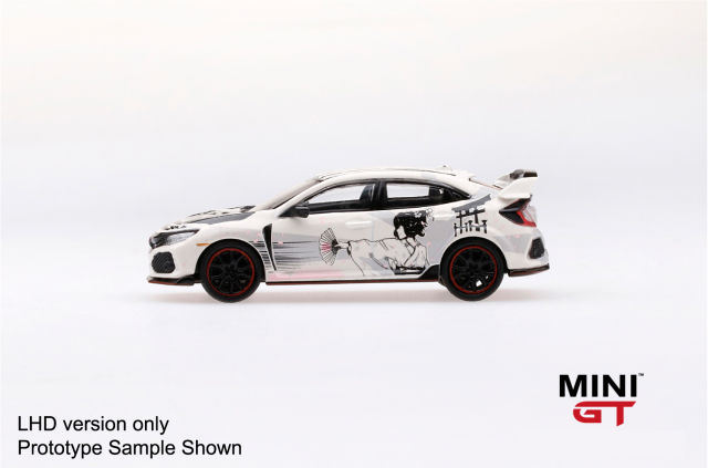 MINI GT 1/64 Honda シビック Type R アートカー マンガ パリ