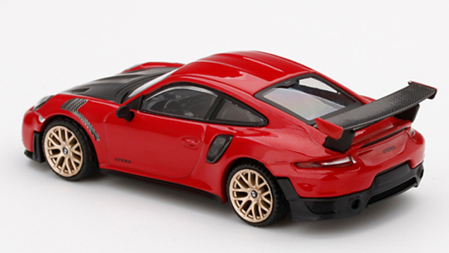 予約 HKM 1/64 ポルシェ Porsche 911 (991) GT2 RS Red white