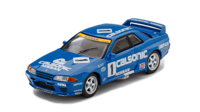 MINI GT 1/64 Nissan スカイライン GT-R R32 全日本ツーリングカー選手権 1991 Gr.A Calsonic #1(右ハンドル)