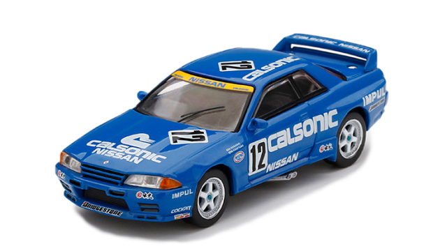 MINI GT 1/64 Nissan スカイライン GT-R R32 全日本ツーリングカー選手権 1992 Gr.A Calsonic #12(右ハンドル)